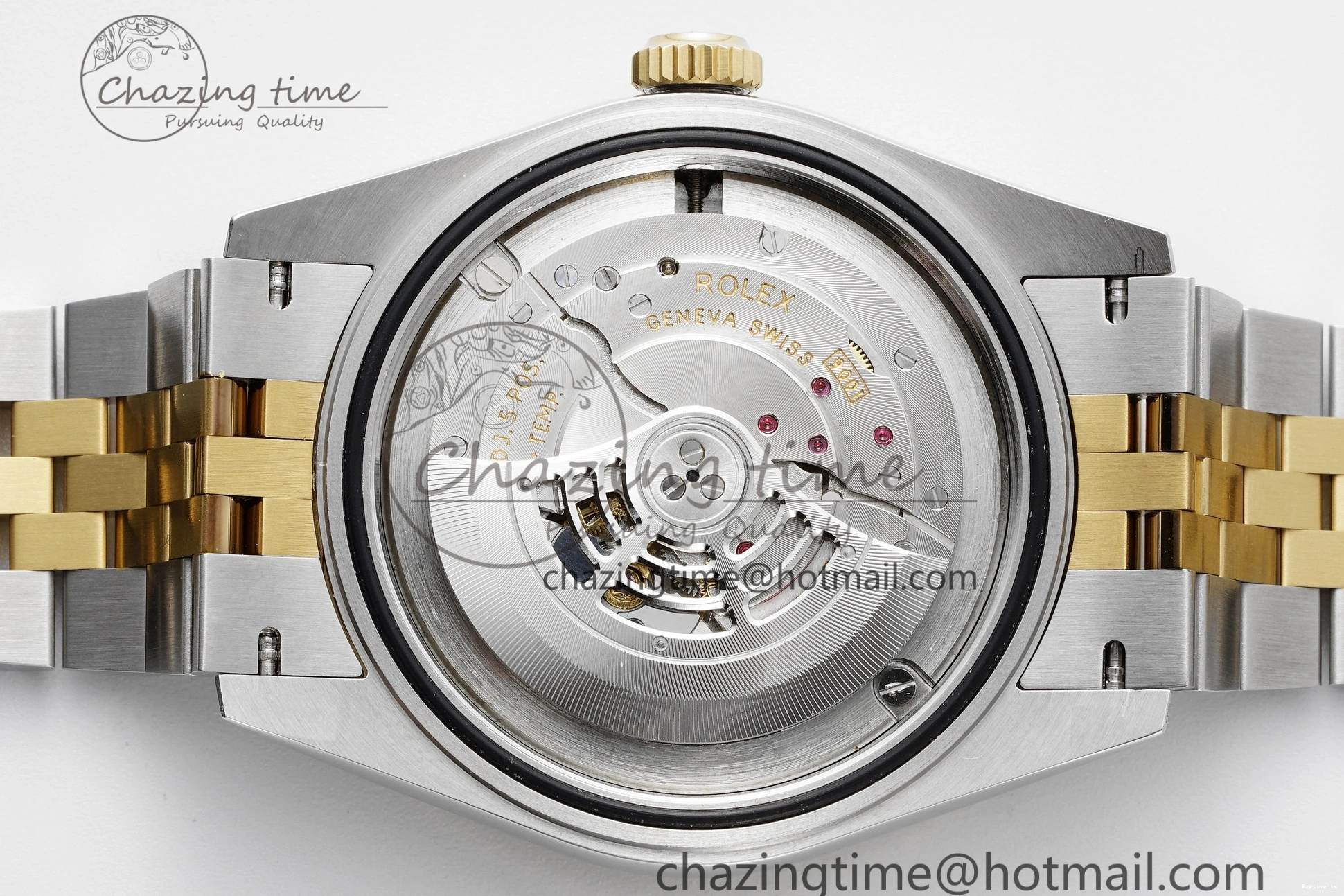 1224 Skydweller SS YG Noob Best Edition Black Dial on SS YG Jubilee Bracelet A23J Efficient 2122